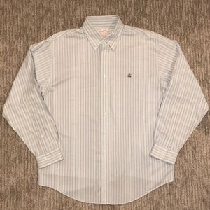 Brooks Brothers Striped Polo | X-Large